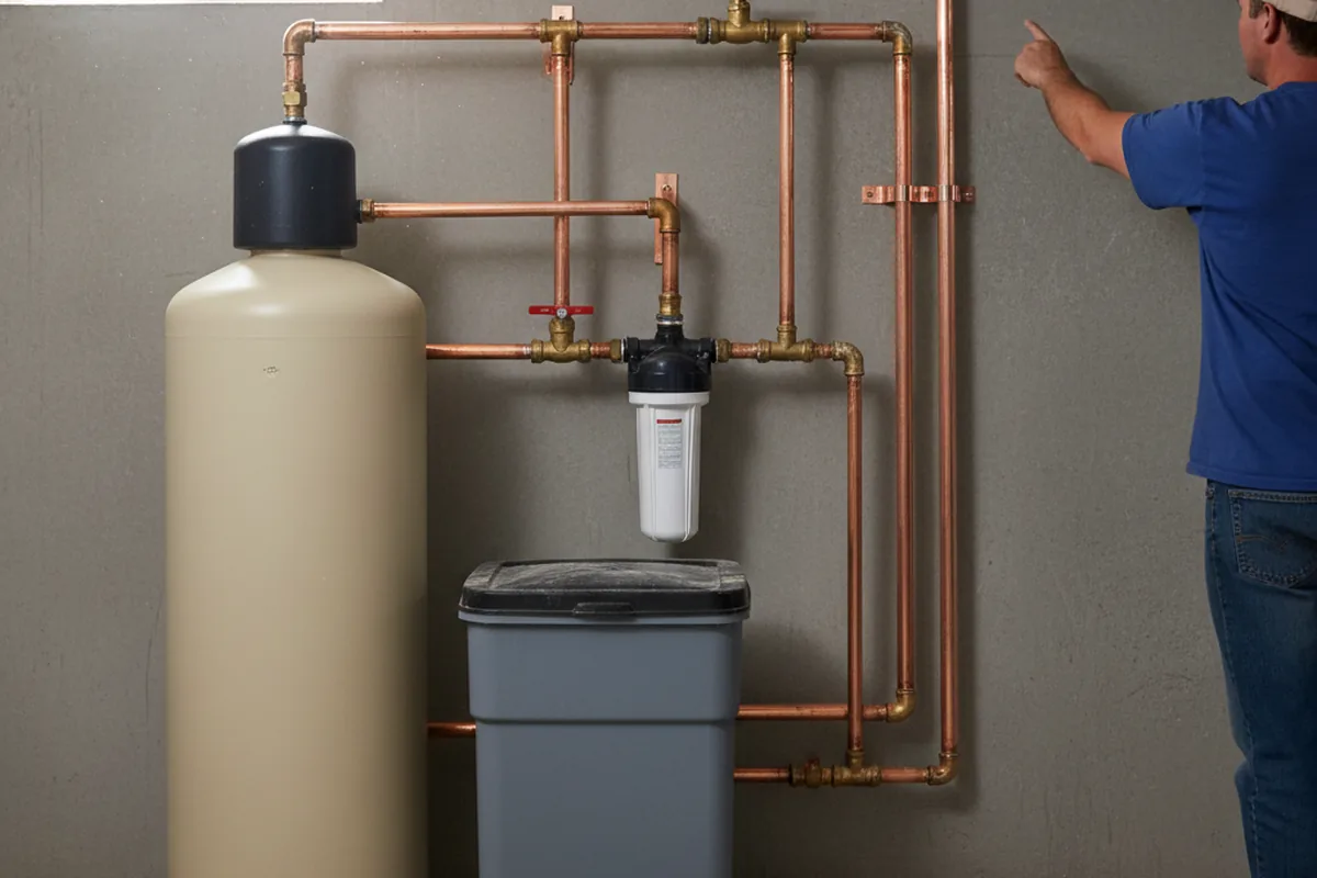 Whole-house water treatment system installed in Chesapeake